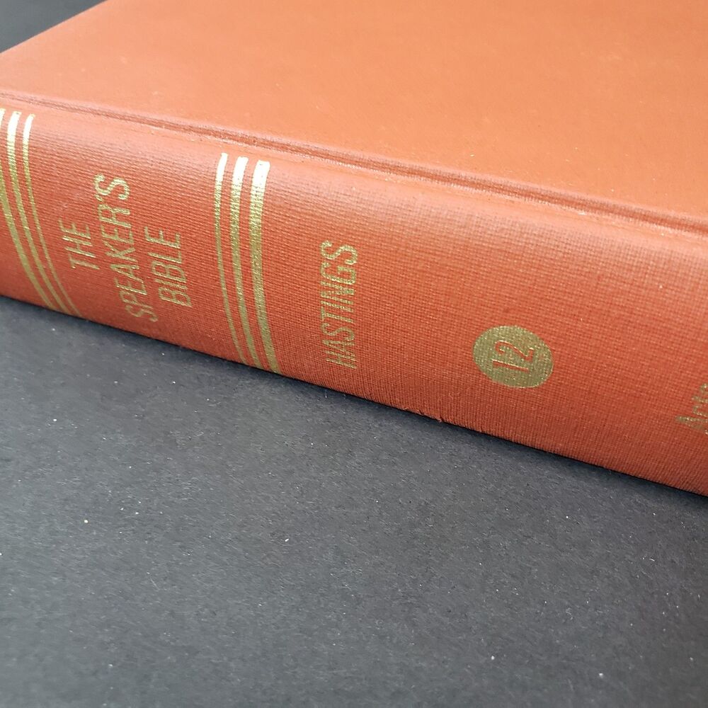 Old The Speakers Bible Commentary Orange HB Book The Acts of the Apostles